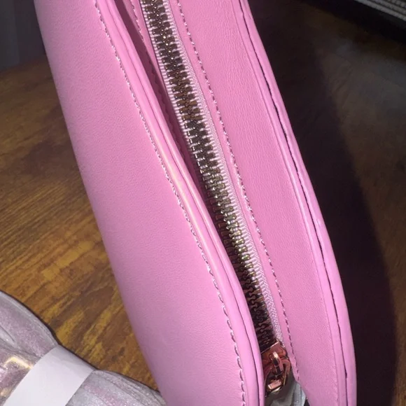 NEW Melie Bianco Purple Small Vegan Leather Recycled Crossbody Bag Purse - Picture 5 of 6